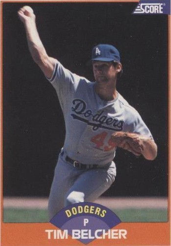 1989 Score - Tim Belcher #418