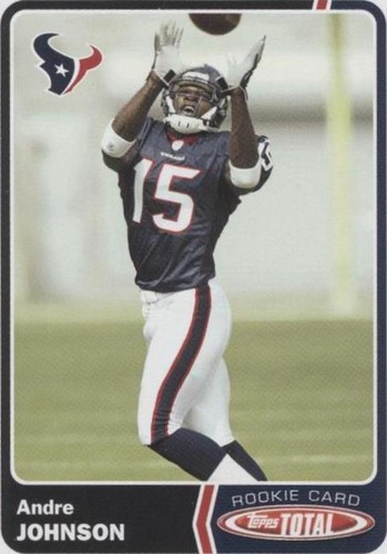 2003 Topps Total Andre Johnson #460