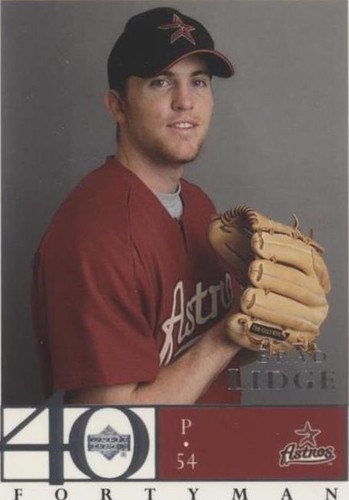 2003 Upper Deck 40 Man - Brad Lidge #377
