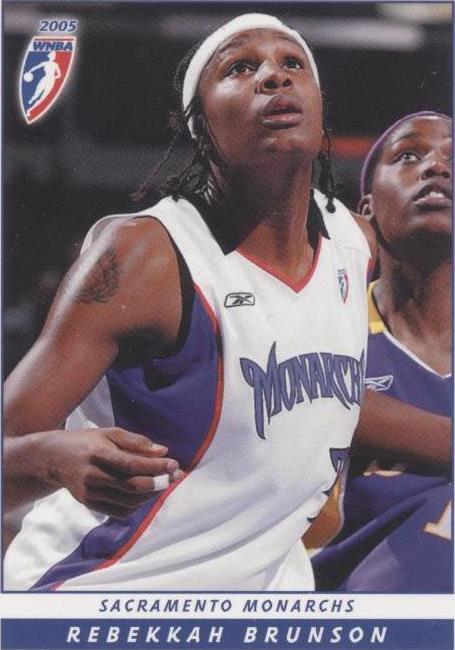 2005 Rittenhouse WNBA - Rebekkah Brunson #107