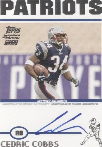 2004 Topps Signature Edition Cedric Cobbs #79