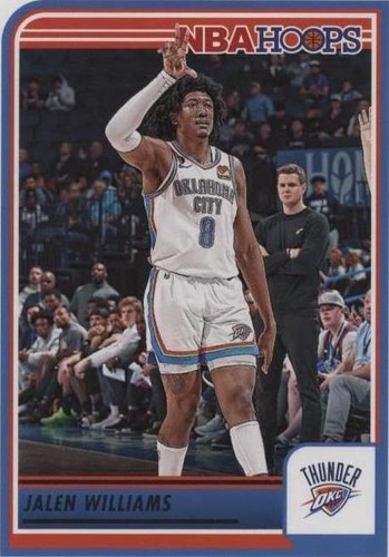 JALEN WILLIAMS 2023-24 Panini Mosaic Base #41 NBA Thunder ID