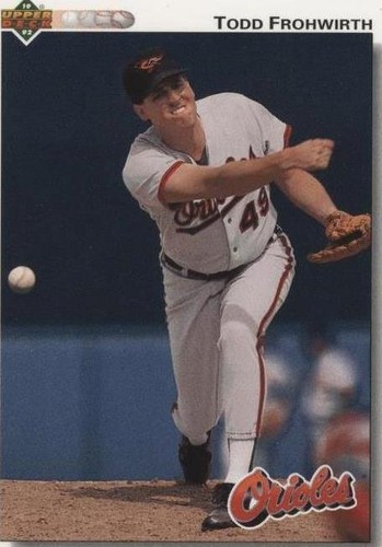 1992 Upper Deck - Todd Frohwirth #318