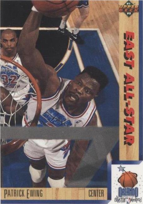 Cubierta superior 1991-92 - Patrick Ewing #455