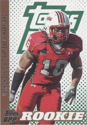 2006 Topps Draft Picks and Prospects (DPP) Vernon Davis #145