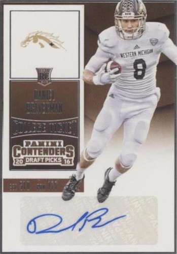 2016 Panini Contenders Draft Picks Daniel Braverman #188