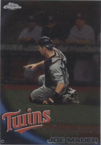 2010 Topps Chrome - Joe Mauer #50