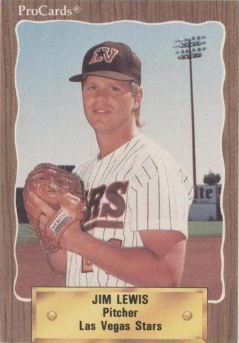 1990 ProCards Minor League - Jim Lewis #114