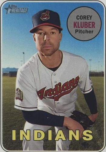 2018 Topps Heritage - Corey Kluber #176