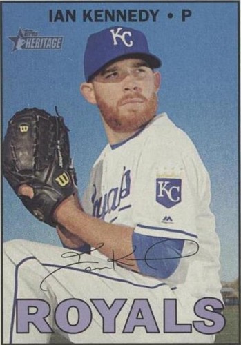 2016 Topps Heritage High Number - Ian Kennedy #549