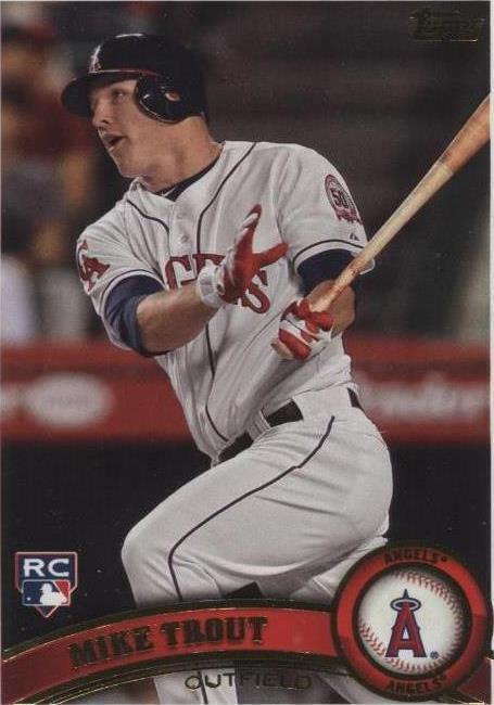 Topps Mike Trout 2016 Season Baseball Sports Trading Cards