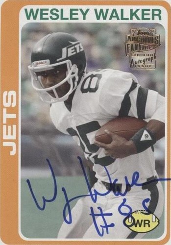 2013 Topps Archives Wesley Walker #FFA-WW