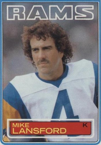 1983 Topps Mike Lansford #93