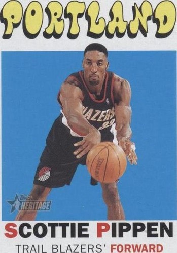 2000-01 Topps Heritage - Scottie Pippen #93