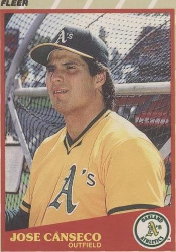 1989 Fleer Limited Edition Baseball Superstars - Jose Canseco #6