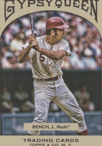 2011 Topps Gypsy Queen - Johnny Bench #235