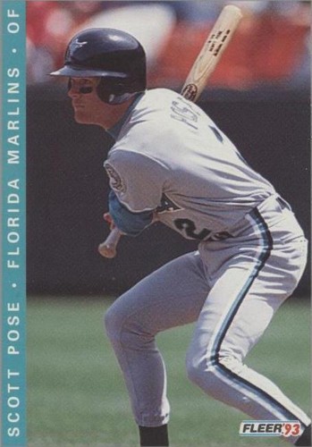 1993 Fleer Final Edition - Scott Pose #F-68