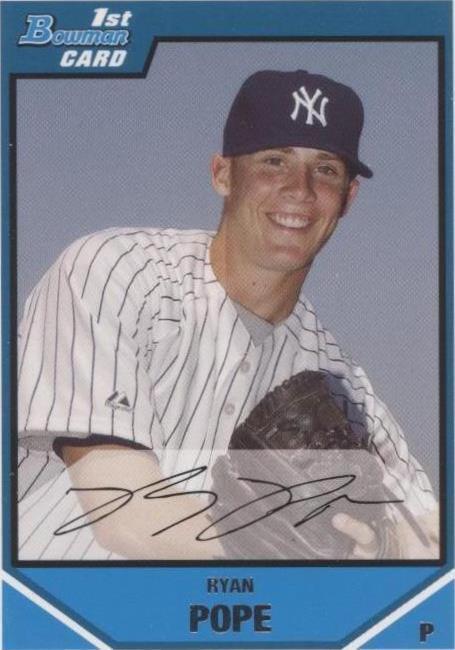 2007 Bowman Draft Picks & Prospects - Ryan Pope #BDPP45 for