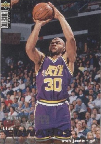 1995-96 Upper Deck Collector's Choice - Blue Edwards #129
