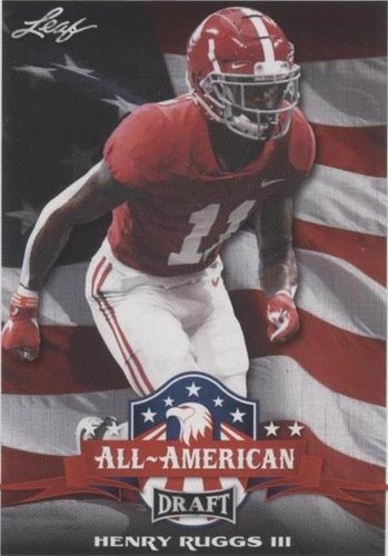 2020 Leaf Draft Henry Ruggs III #65