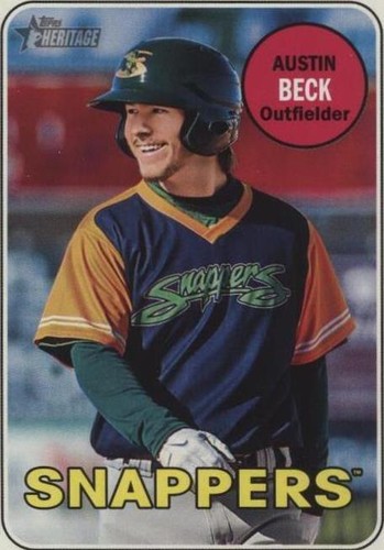 2018 Topps Heritage Minor League Edition - Austin Beck #88