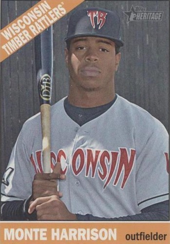 2015 Topps Heritage Minor League Edition - Monte Harrison #35