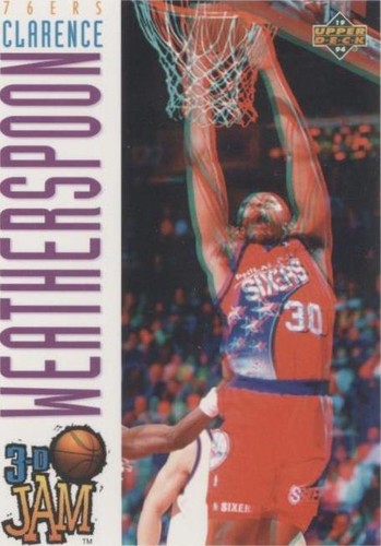 1993-94 Upper Deck Pro View 3D - Clarence Weatherspoon #99