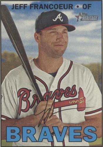 2016 Topps Heritage High Number - Jeff Francoeur #571