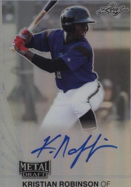 2019 Leaf Metal Draft - Kristian Robinson #LT-KR1
