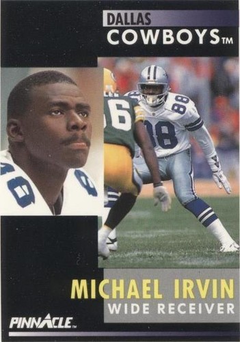 1991 Pinnacle Michael Irvin #199