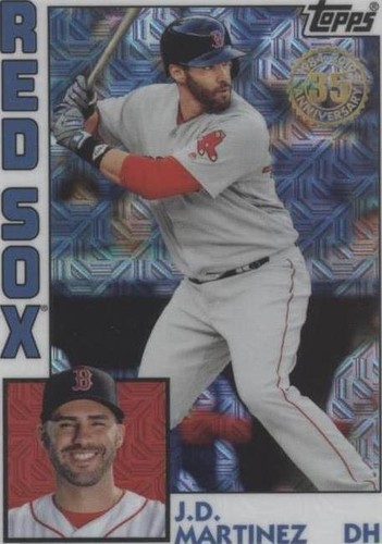 2019 Topps Update Silver Pack - J.D. Martinez #T84U-9