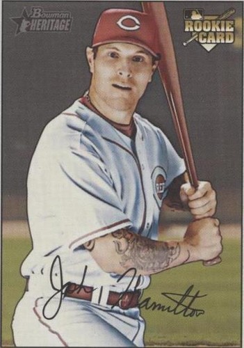 2007 Bowman Heritage - Josh Hamilton #242