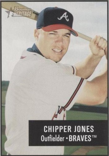 2003 Bowman Heritage - Chipper Jones #113