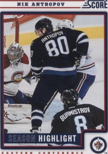 2012-13 Score - Nik Antropov #37
