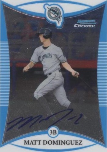 2008 Bowman Chrome - Matt Dominguez #BCP118