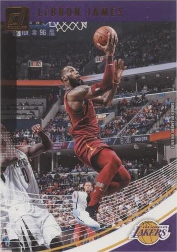 2018-19 Donruss Optic Lebron James Orange Prizm /199 SGC 9.5