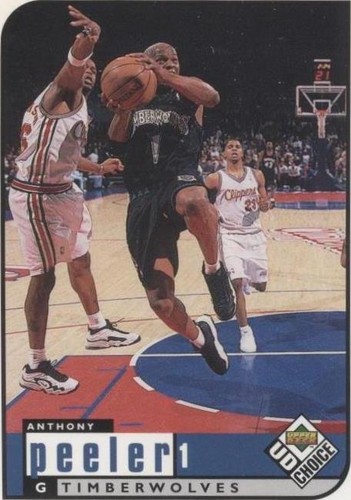1998-99 Upper Deck UD Choice - Anthony Peeler #83