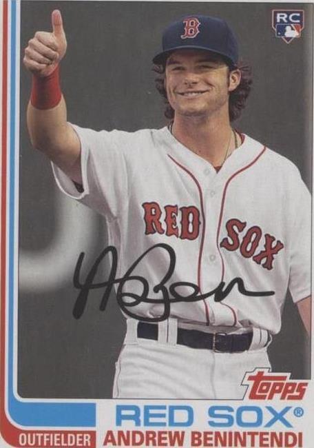 2017 Topps Archives - Andrew Benintendi #132
