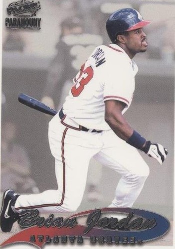 1999 Pacific Paramount - Brian Jordan #25