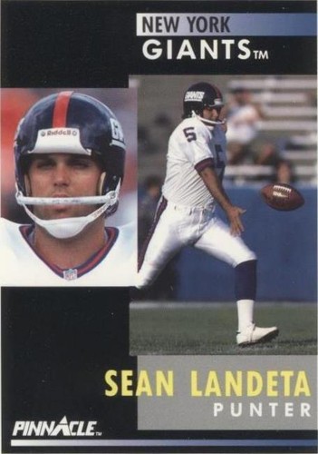 1991 Pinnacle Sean Landeta #14