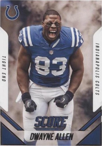 2015 Score Dwayne Allen #17