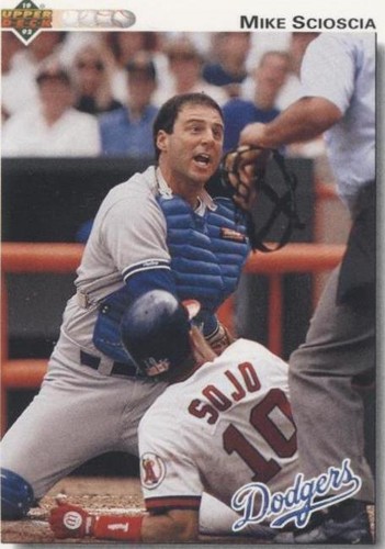 1992 Upper Deck - Mike Scioscia #152
