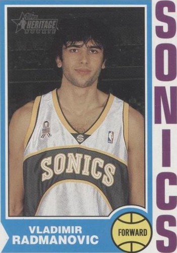 2001-02 Topps Heritage - Vladimir Radmanovic #79