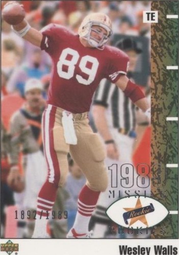 2002 UD Authentics Wesley Walls #143