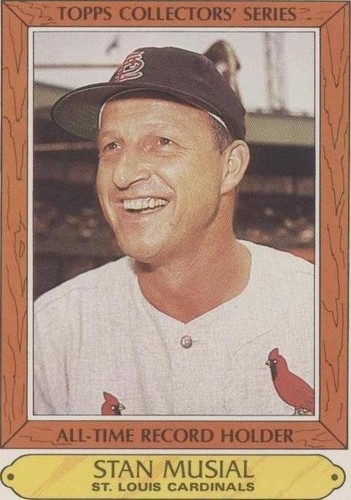 1985 Topps Woolworth's All-Time Record Holders - Stan Musial #27