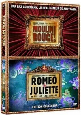 COFFRET  DVD - moulin rouge / roméo + juliette - coffret collector-baz luhrmann