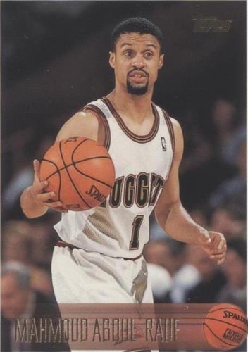 NBA DENVER NUGGETS ABDUL RAUF 激レア RARE Mahmoud Abdul-Rauf #3 Champion Jersey 44 Large Denver
