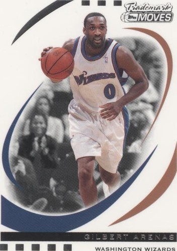 2006-07 Topps Trademark Moves - Gilbert Arenas #22