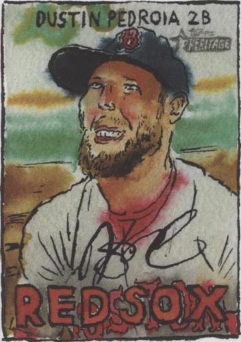 2022 Topps Spotlight 70 II By Andy Friedman - Dustin Pedroia #6