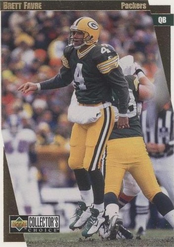 1997 Upper Deck Collector's Choice Green Bay Packers Brett Favre #5